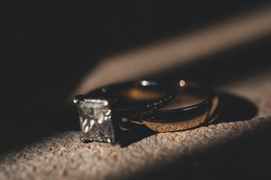 wedding ring closeup