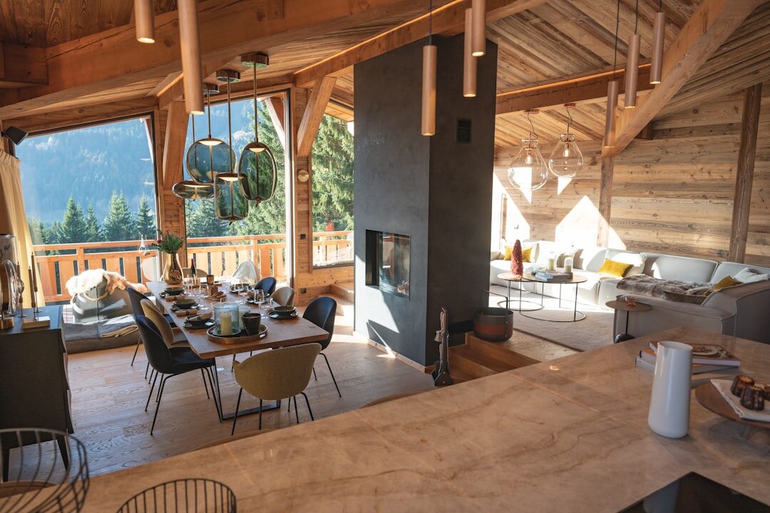 alpine chalet interior