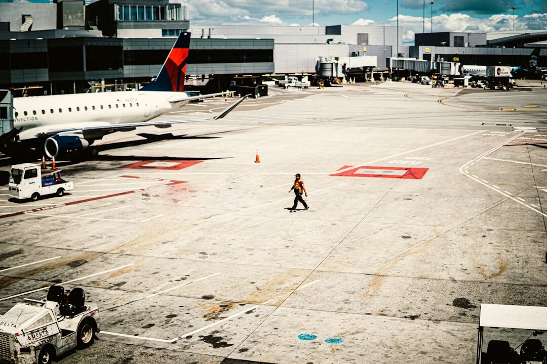 singer arriving at airport